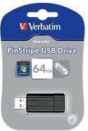 Actual product image Verbatim PinStripe (64 GB, USB-A)