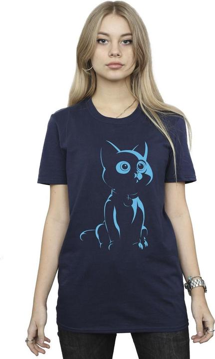 Actual product image Disney Womens/Ladies Lightyear Sox Cute Stare Cotton Boyfriend T-Shirt (3XL)