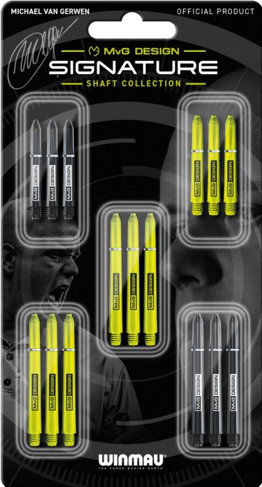 Winmau Michael van Gerwen MvG Nylon Shaft Collection
