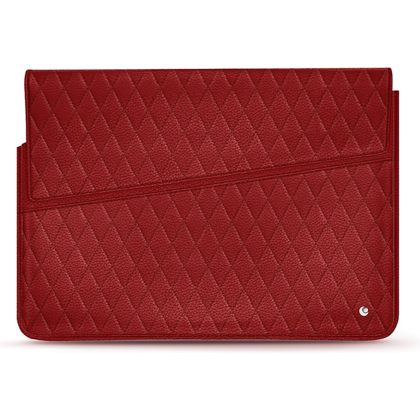 Noreve Lederhülle, Notebooktasche, Rot