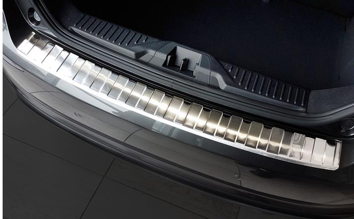 Image du produit Avisa Protection du seuil de chargement en acier inoxydable pour Ford Fiesta de 2017 à aujourd'hui (Arrière)