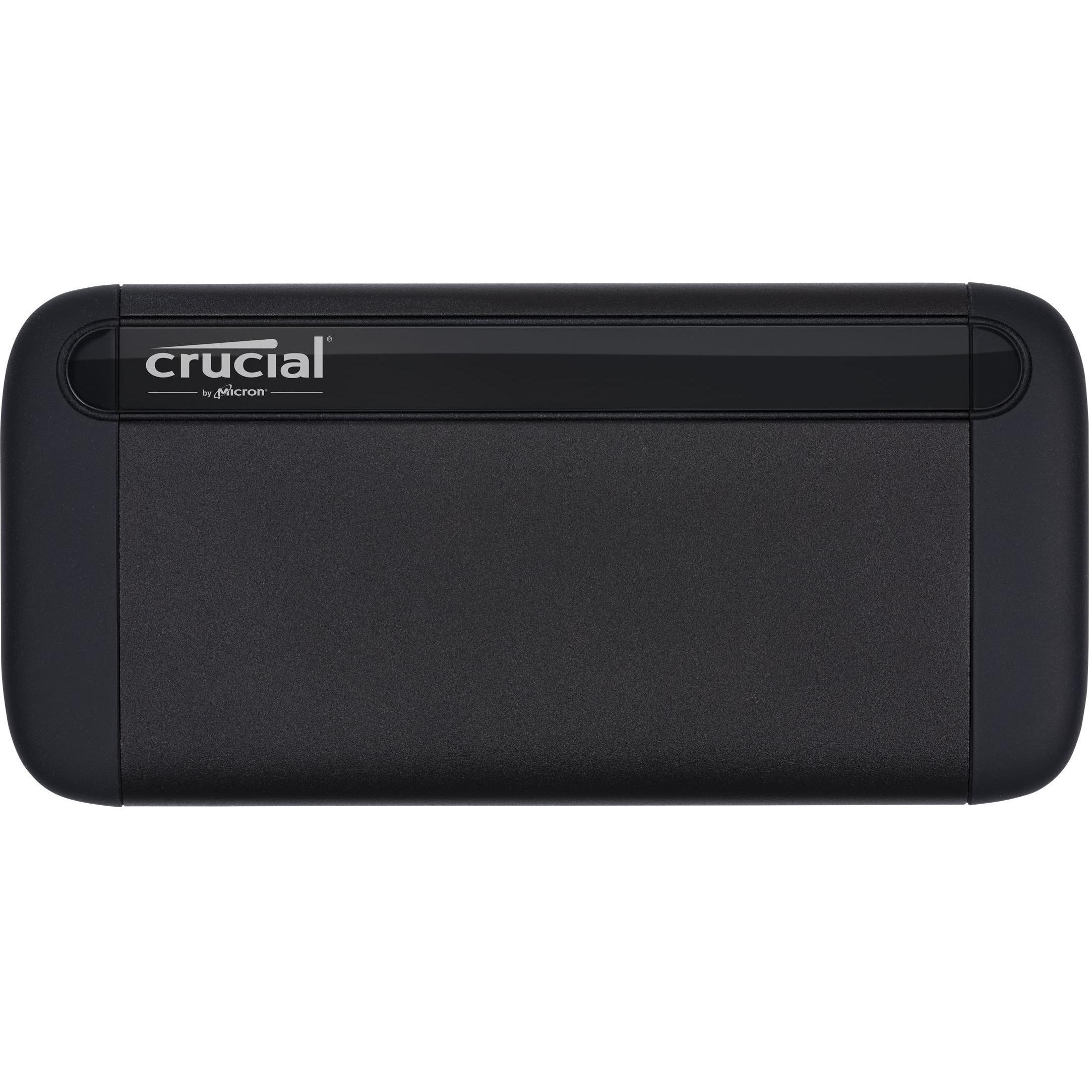 Crucial X8 (1000 GB), Externe SSD, Schwarz