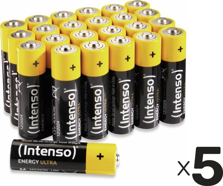 Produktbild Intenso Batterie-Set Energy Ultra, AA LR06, 120 Stück (120 Stk., AA)