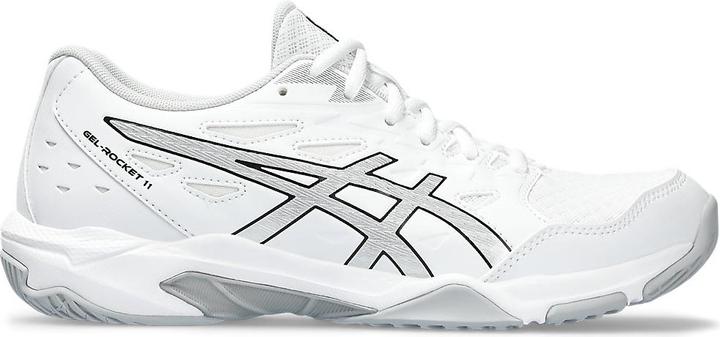 ASICS Performance Scarpe da pallavolo da donna Gel-Rocket 11 Bianco e Grigio 1072A093 101 (38) (38)