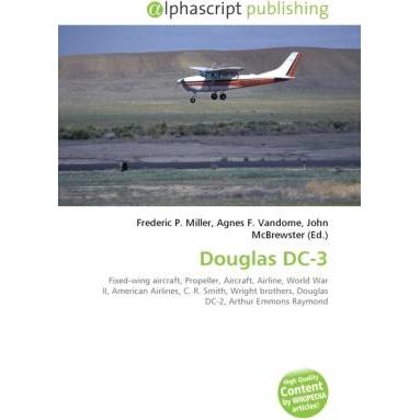 Douglas DC-3, Fachbücher von Frederic P. Miller, John McBrewster, Agnes F. Vandome