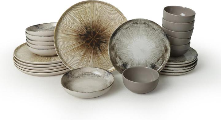 Image du produit Hermia Earthen Dinner Set (24 pcs)