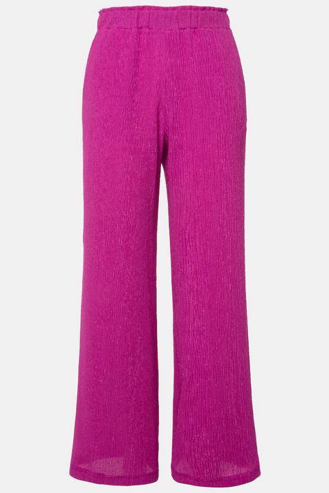 Produktbild Studio Untold Hose, Wide Legs, Krepp, Elastikbund (52)