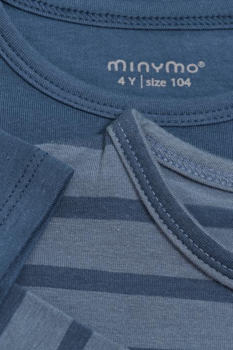 Immagine prodotto Minymo Maglietta Basic 32 per bambini (confezione da 2) (140)