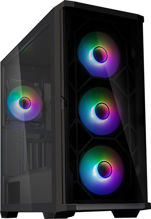 Produktbild Zalman Z10 DUO ATX ZM-IF120 x4 (ATX, Mini-ITX, Mini-ATX)