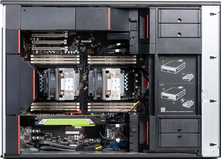 Actual product image Lenovo ThinkStation P920 (1000 GB, 96 GB, Intel Xeon Gold 6226R)