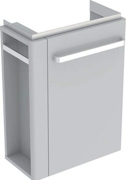 Actual product image Geberit Keramag / Gste base unit Renova Compact 44.8 cm 862251 Towel rail, left