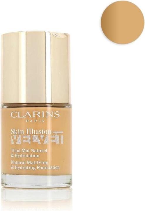 Produktbild MyClarins Clarins - Skin Illusion Velvet ( Natura l Matifying & Hydrating Foundation) 30 ml - Shade: 112.5W (112.5W)