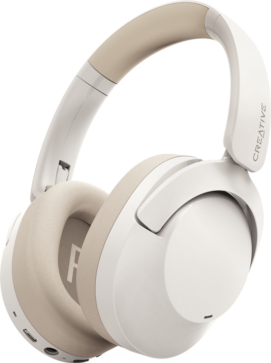 Image du produit Creative Zen Hybrid 2 (blanc, Bluetooth, USB-C, ANC) (ANC, 67 h, Sans fil)
