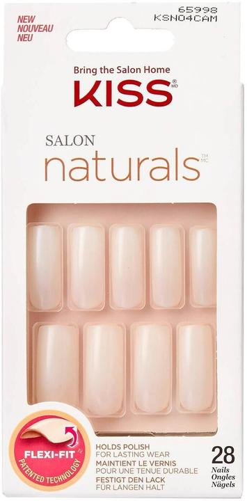 KISS Nails - Natural Nails Go Rouge (Ongles artificiels)
