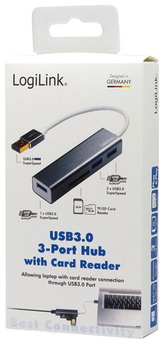 Image du produit LogiLink UA0306 (USB-A, 3 Ports)