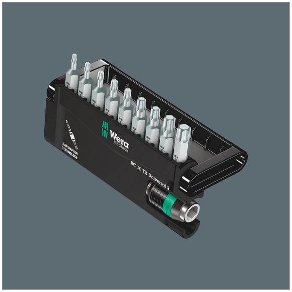 Produktbild Wera Bit-Check 10 TX Universal 2 (Innensechsrund TX M10, Innensechsrund TX M15, Innensechsrund TX M20, Innensechsrund TX M30, Innensechsrund TX M6, Innensechsrund TX M8, Innensechsrund TX M9, Innensechsrund TX M25, Innensechsrund TX M40)