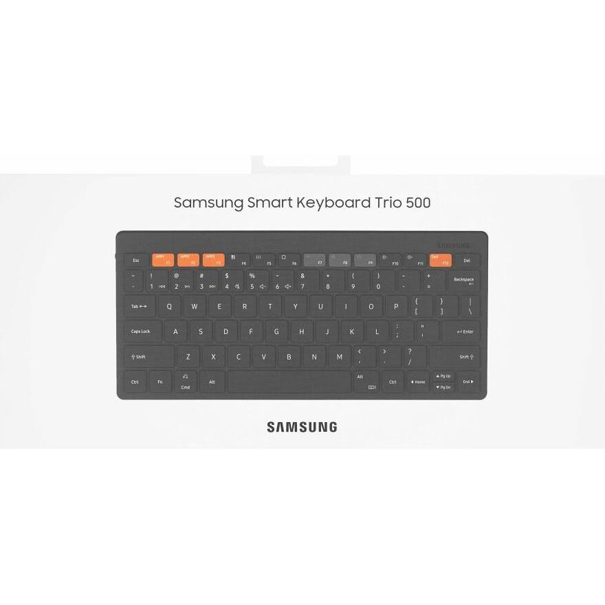 Samsung Smart Keyboard Trio 500 (DE, Samsung), Tablet Tastatur, Schwarz