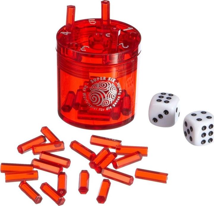 Immagine prodotto Piatnik Super Sei rosso (Francese, Italiano, Tedesco, 2 - 6 Giocatori)