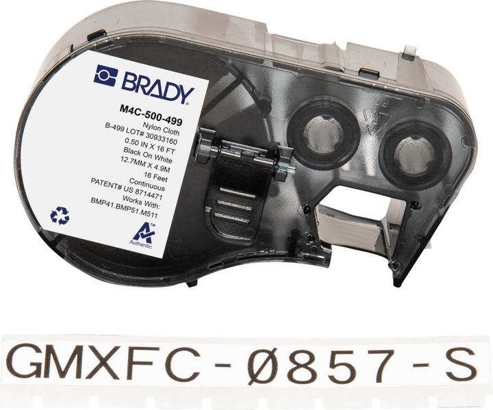 Productafbeelding Brady BMP41/BMP51/BMP53/M511 Label (1.27 cm)