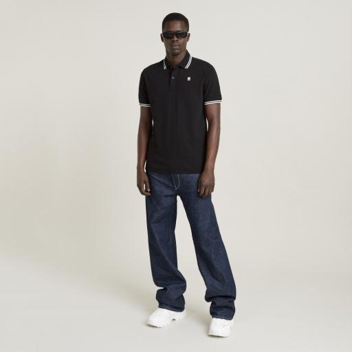 Actual product image G-Star Dunda Slim Stripe Polo (M)