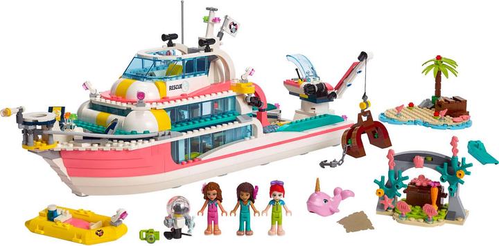 Actual product image LEGO Rescue Mission Boat (41381, LEGO Friends)