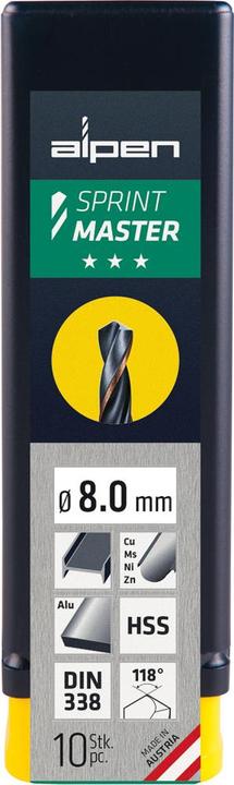 Produktbild Alpen Spiralbohrer (4.5 mm)