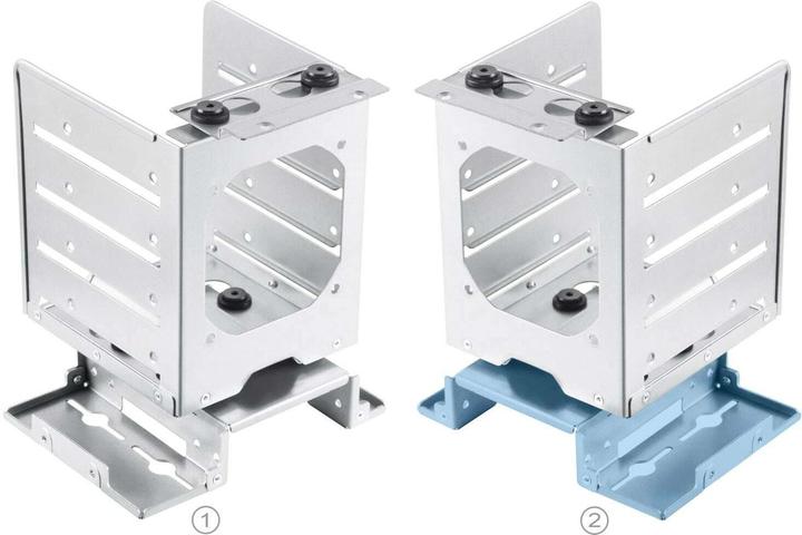 Produktbild Silverstone SST-G11909510-RT - 3.5" Festplattenkäfig für Rackmount Gehäuse RM400 / RM41-