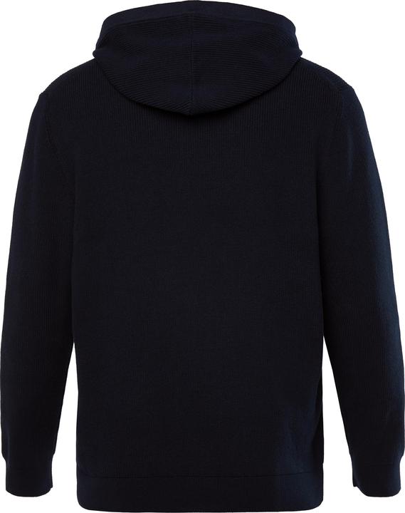 Produktbild JP1880 Strickhoodie, Kapuze, Rippstrick, Zipper, bis 7 XL (6XL)