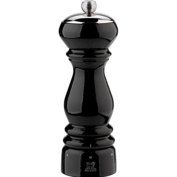 Peugeot Paris Salzmühle 18 cm uSelect Schwarz lackiert Holz, Pfeffermühle + Salzmühle, Schwarz