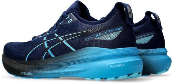 Actual product image ASICS Performance GEL-KAYANO 31 Men BLUE EXPANSE/DIGITAL AQUA (42.5)