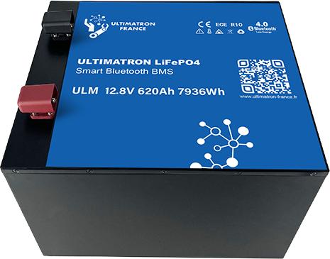 Produktbild Ultimatron ULM-12V-620Ah LiFePO4 Untersitz-Versorgungsbatterie (12.80 V, 620 Ah)