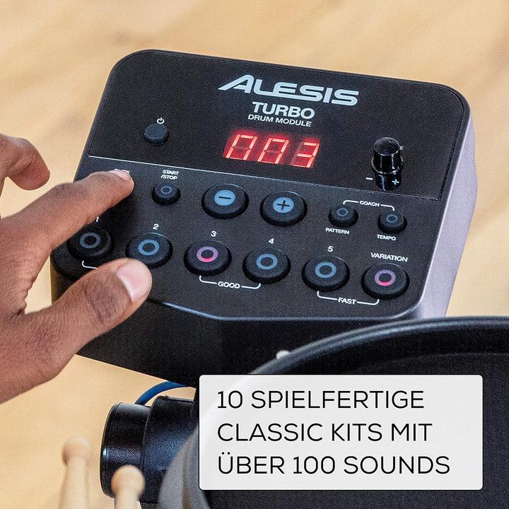 Actual product image Alesis Turbo Mesh Kit (E-drum)