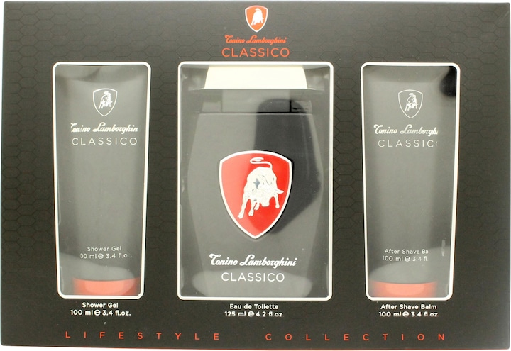 Tonino Lamborghini Set Classico Edt 125Ml +b 100Ml + 100Ml (Aftershave spray pump, 125 ml)