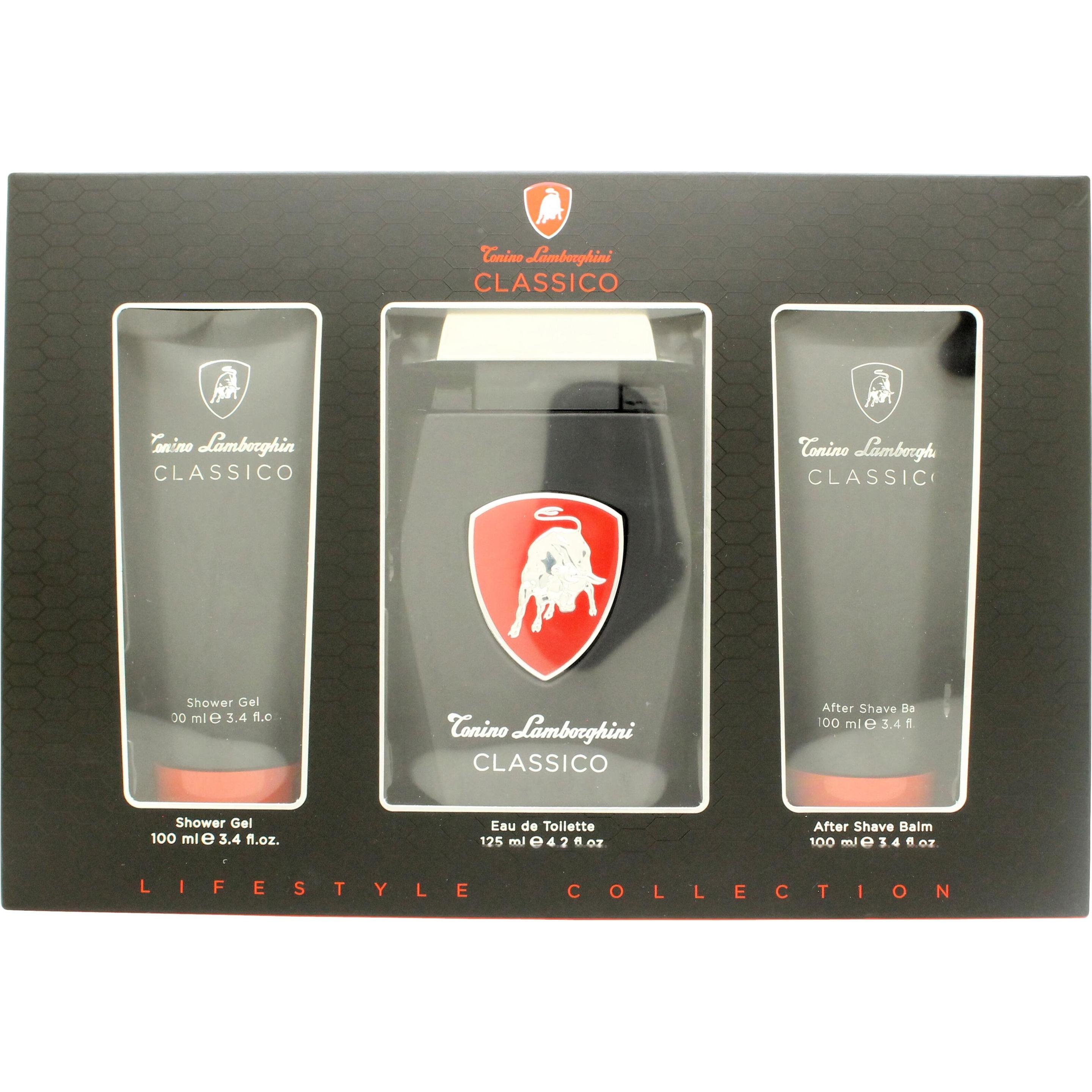 Tonino Lamborghini, Aftershave, Set Classico Edt 125Ml +b 100Ml + 100Ml (Aftershave Sprühpumpe, 125 ml)