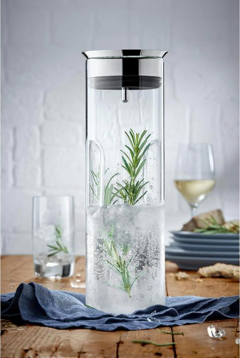 Productafbeelding WMF Waterkaraf 1,25l Glazen karaf met verzonken handvat Motion CloseUp sluiting (1.25 l)