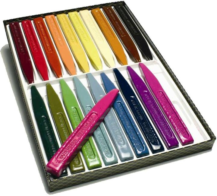 Gutenberg Cera sigillante Vernice per stemmi, colori assortiti