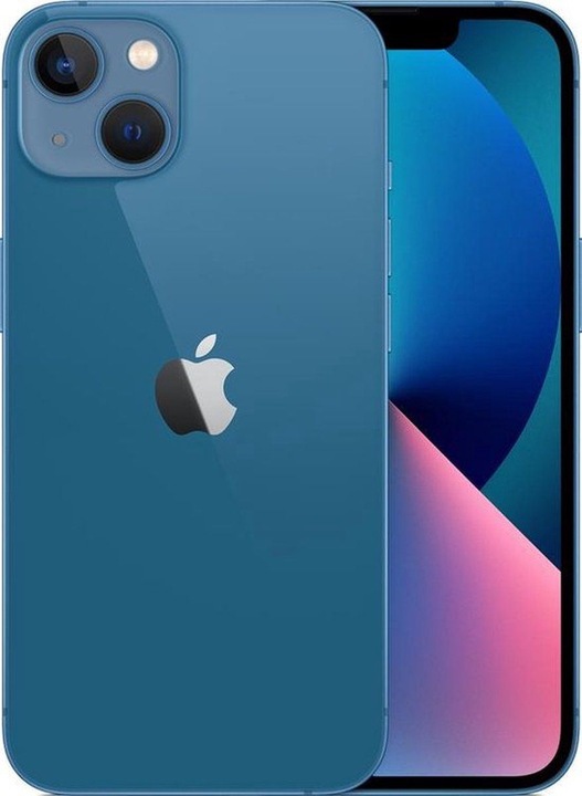 Produktbild Re!commerce iPhone 13 (256 GB, Blau, Blue, 6.10", 12 Mpx, SIM + eSIM, B / Sehr gut)
