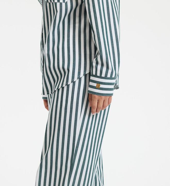 Produktbild La Redoute Collections Gestreifter Pyjama Carlita aus Popeline (XL)