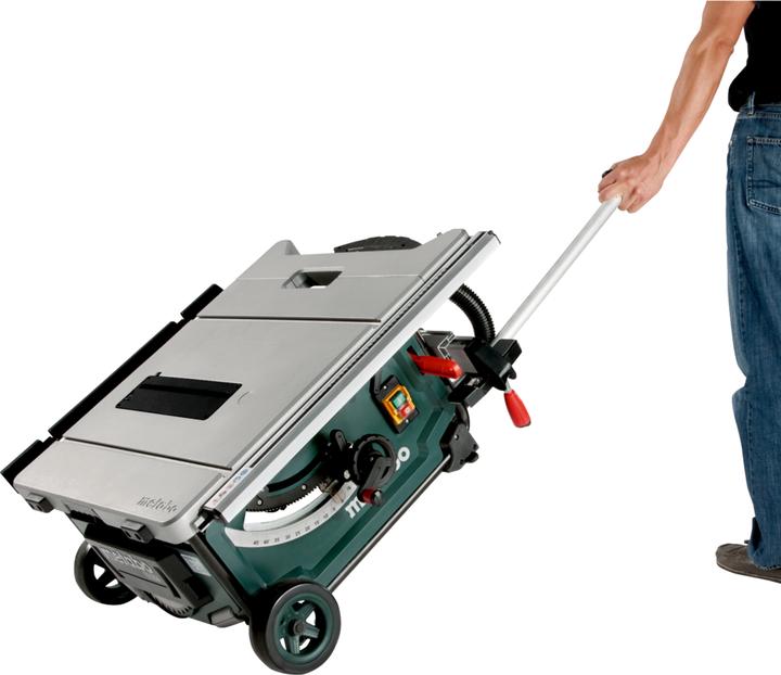 Produktbild Metabo TS254 Tischkreissäge (mit Untergestell und Trolleyfunktion)
