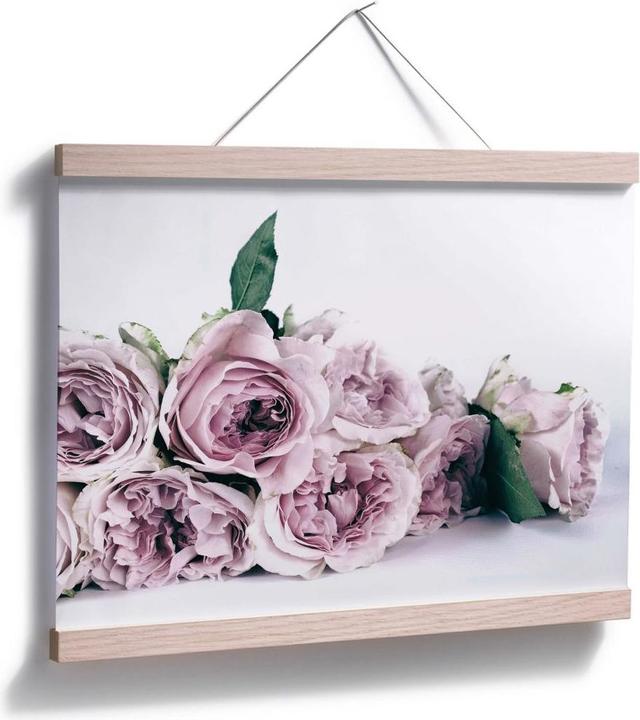 Produktbild Trenddeko Violette Pfingstrosen (80 x 60 cm)