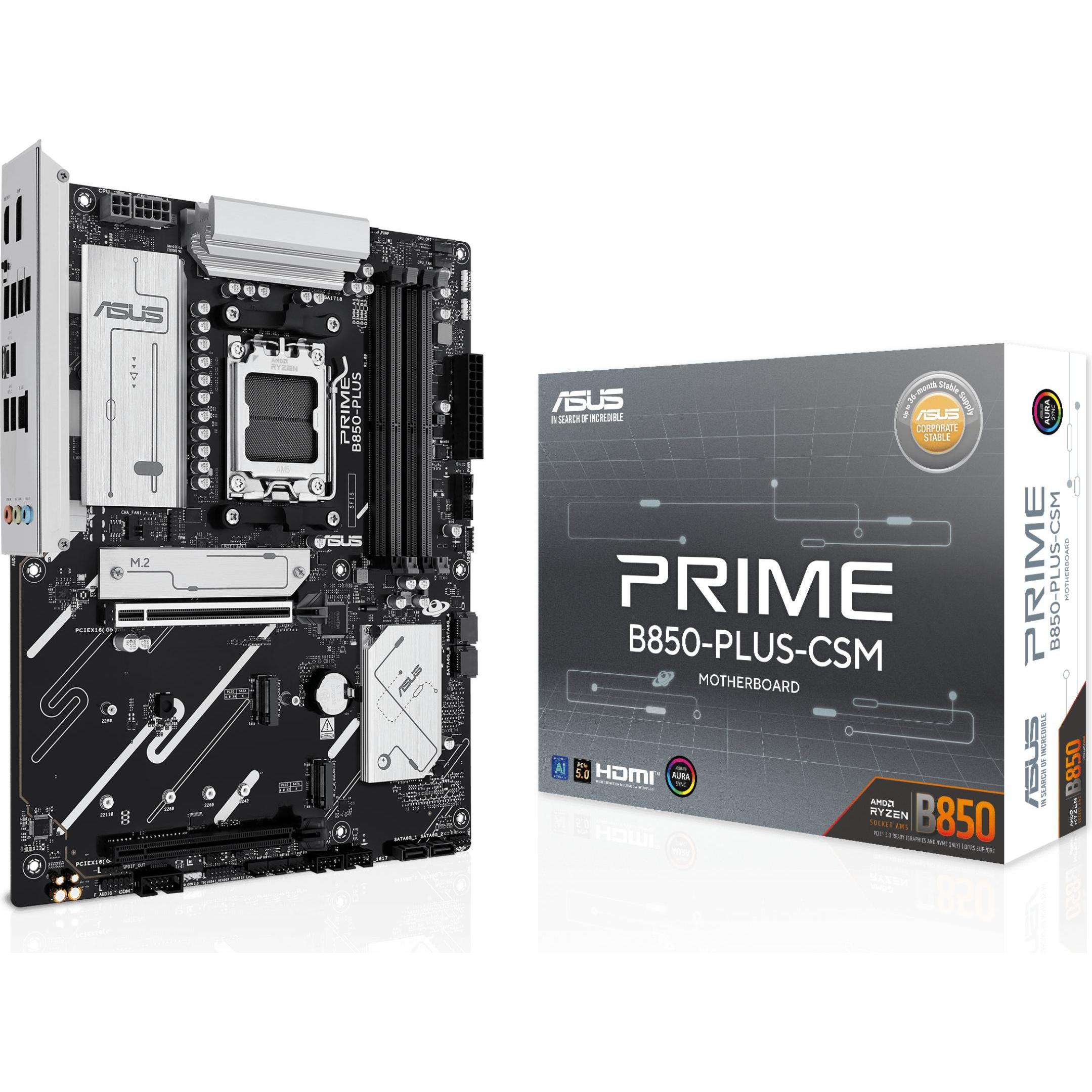 ASUS PRIME B850-PLUS-CSM (AM5, AMD B850, ATX), Mainboard