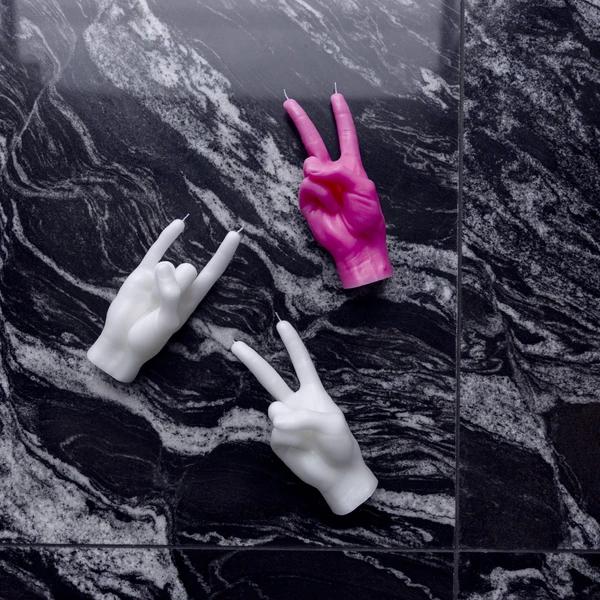 Actual product image Candle Hand You Rock (1 pcs.)
