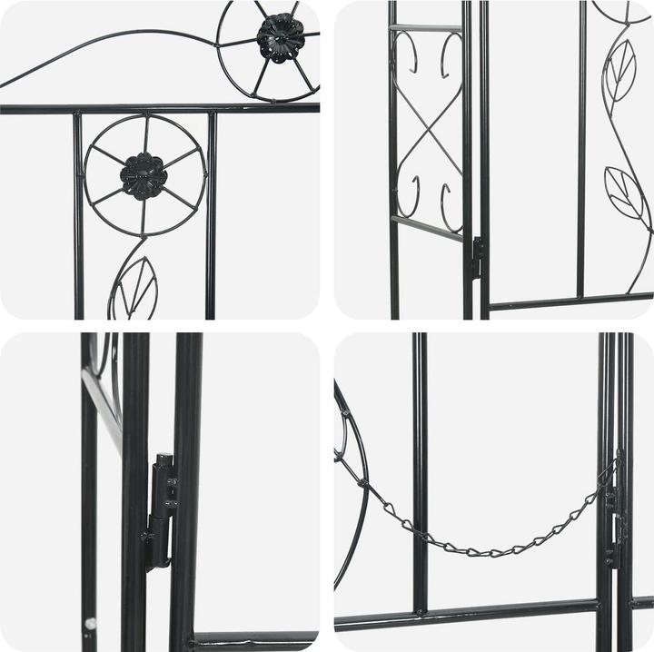Image du produit vidaXL Gartenbogen (115 cm, 37 cm)