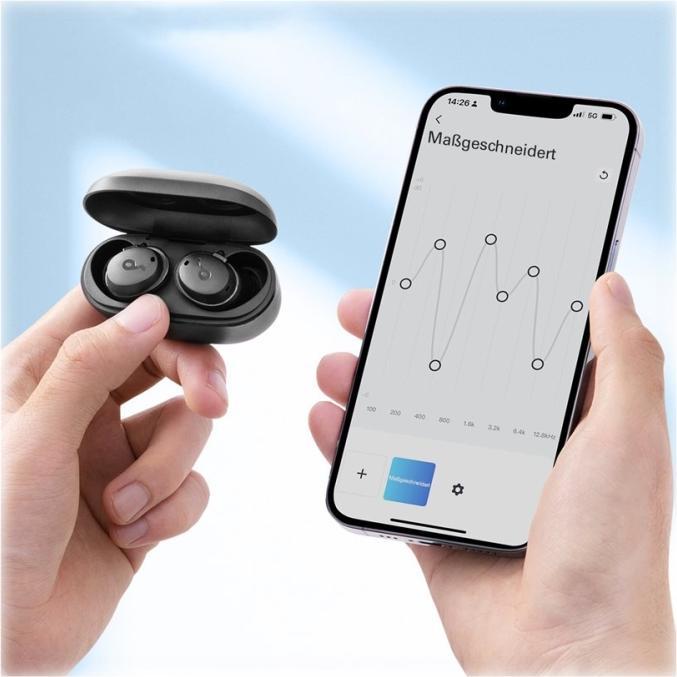 Productafbeelding soundcore eufy Dot 3i Zwart (ANC, 9 h, Draadloze)