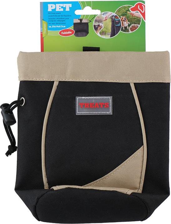 Granna Beutel für Leckerli für Haustiere, faltbarer Beutel für Leckerlis für Haustiere (braun) (Agility)