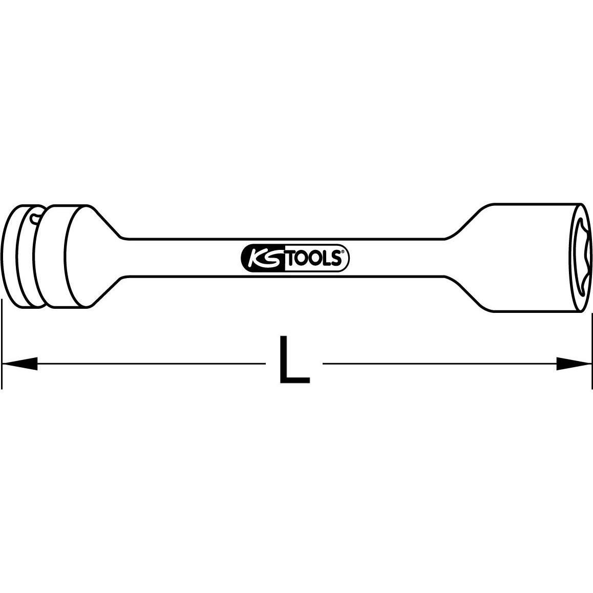 Thumbnail - KS Tools, Gewindeschneider + Gewindebohrer, 1/2"" Spezial Ausdrehnuss, 17mm