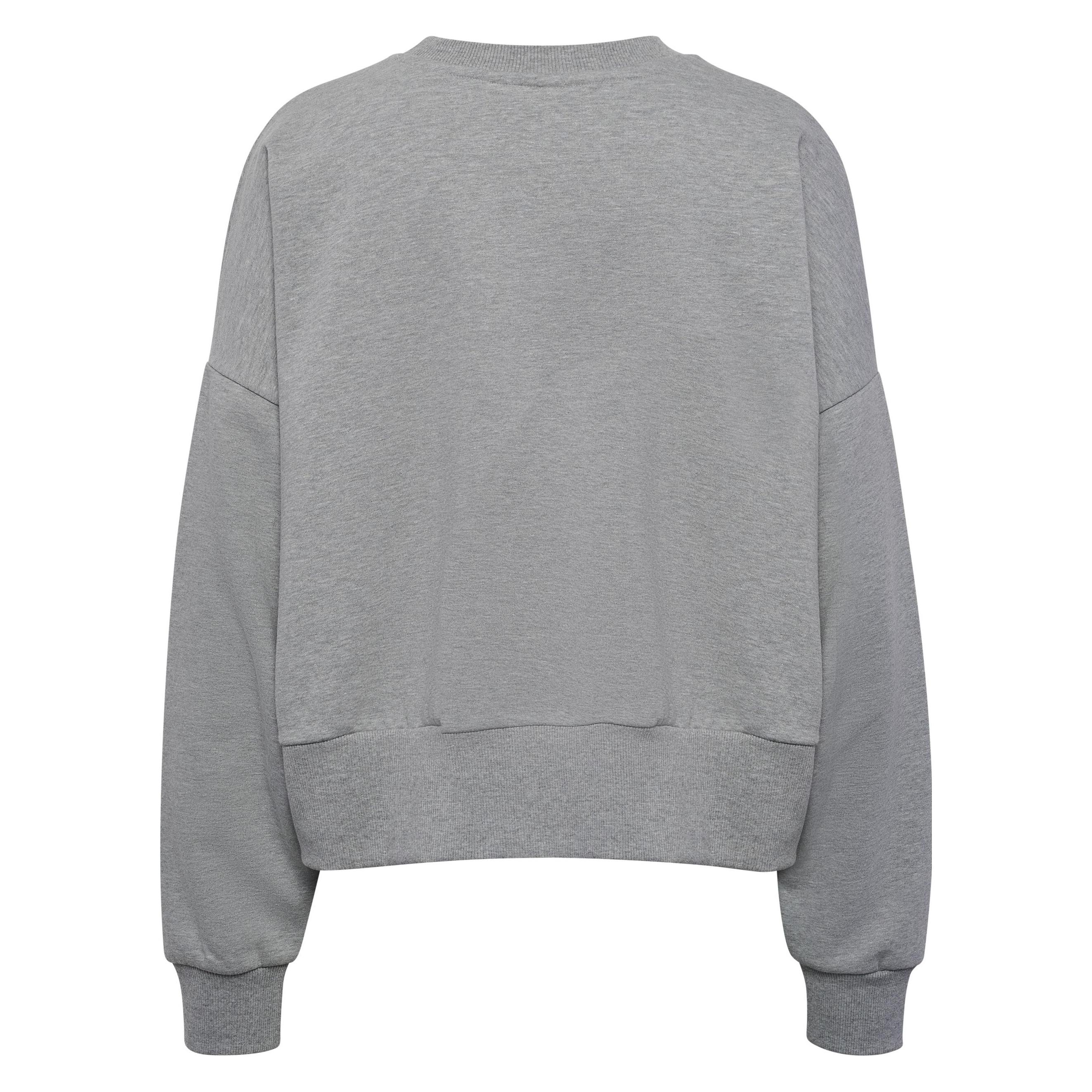 Hummel, Unisex, Pullover, HmlBOXY W Crewneck Bee, Grau, (M)