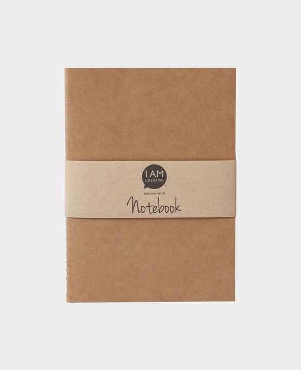 Actual product image I Am Creative Notebook (A6, Checked, Soft cover)