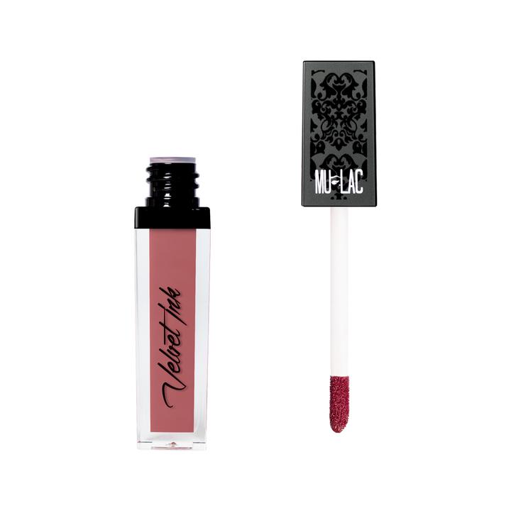 Image du produit Mulac Velvet Ink Matte Liquid Lipstick 34 Strawberry Champagne (34 Champagne aux fraises)