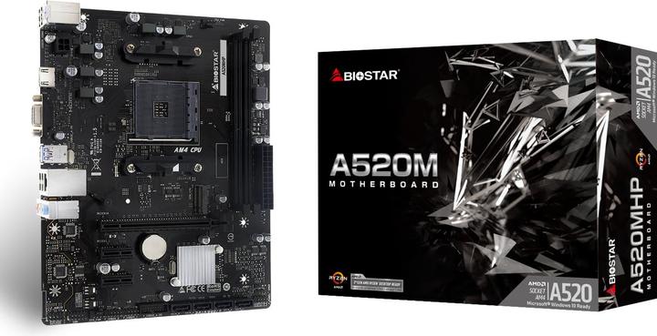 Immagine prodotto Biostar A520MHP (AM4, AMD A520, mATX)